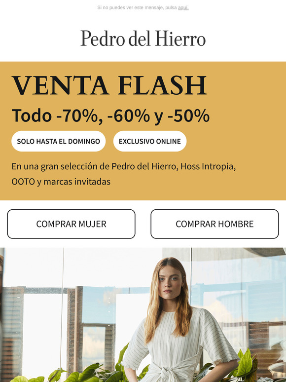 Venta Flash TODO -70%, -60% y -50% ⚡ 72 horas ¡Solo online!