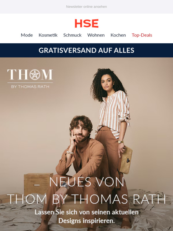 Gratisversand & Neuheiten von THOM by Thomas Rath
