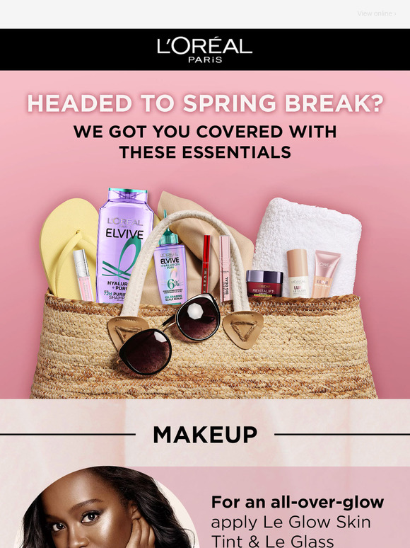 Get geared up for spring break ✈️