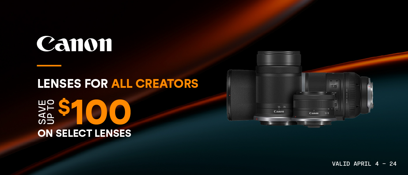Canon Lenses Sales Event