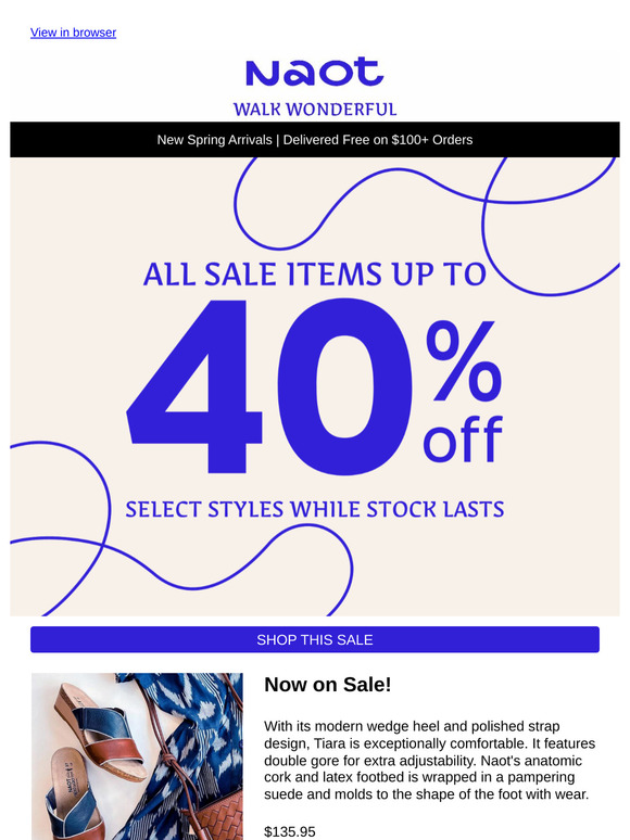 Save Up to 40%—Style Meets Savings!