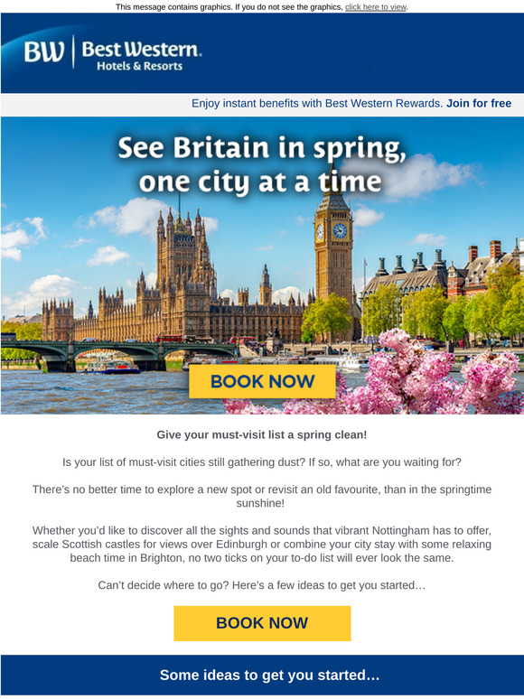 Tick a city off your must-visit list this spring🌻