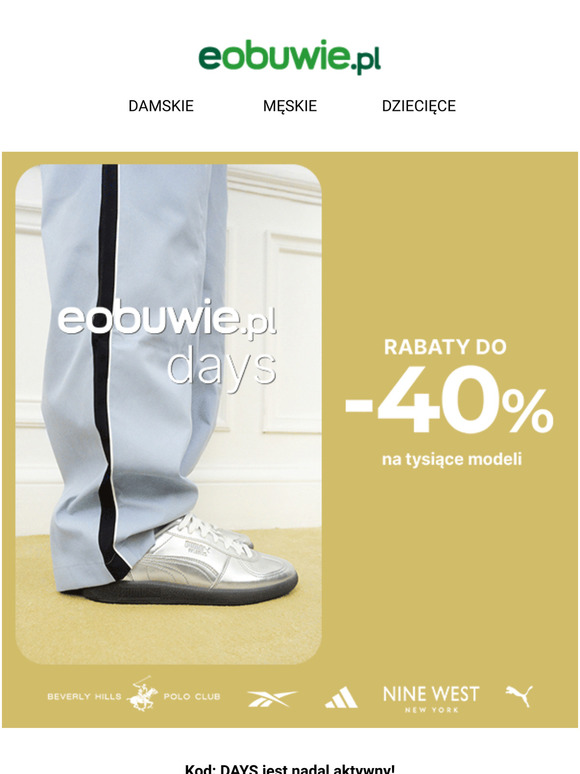 ⚡ Nawet 40% zniżki w koszyku!