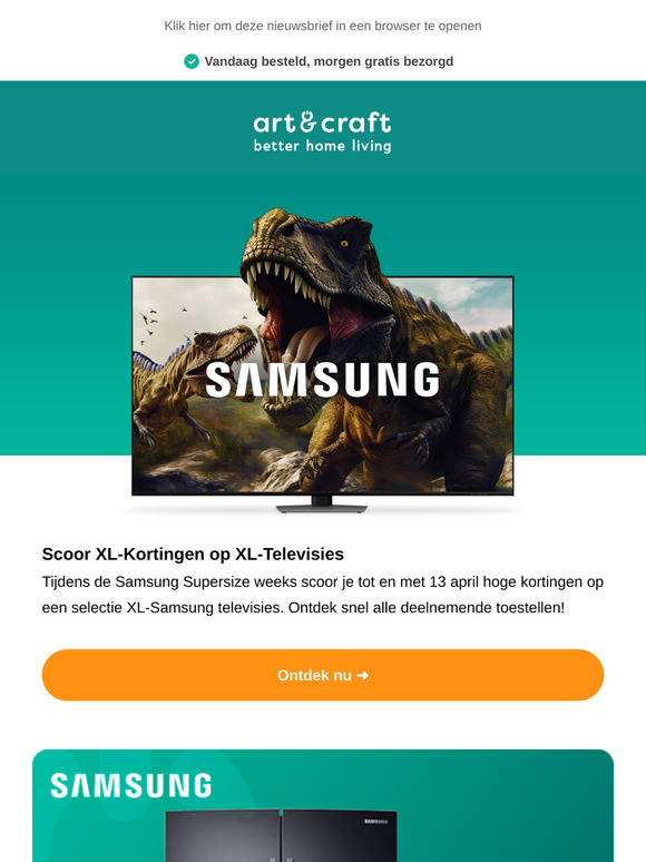 XL-Kortingen op Samsung, Gratis cadeau's én meer! 🎁