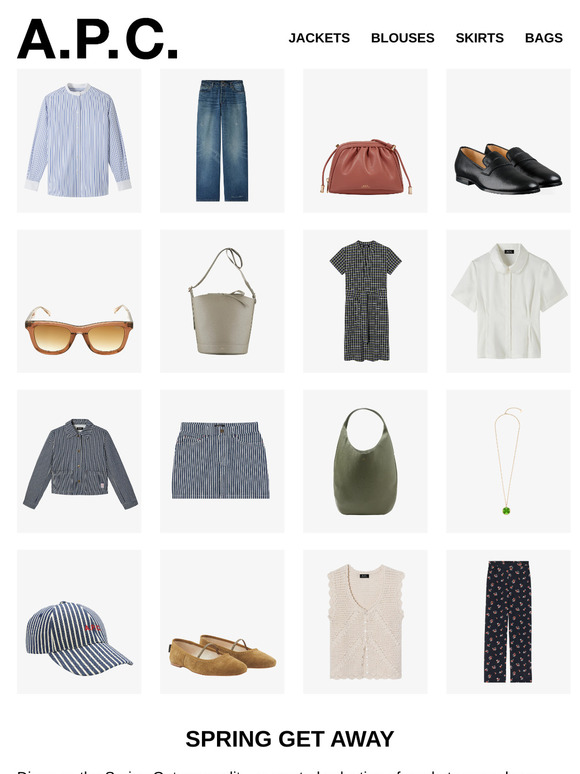 A.P.C.: SUZANNE KOLLER | Milled