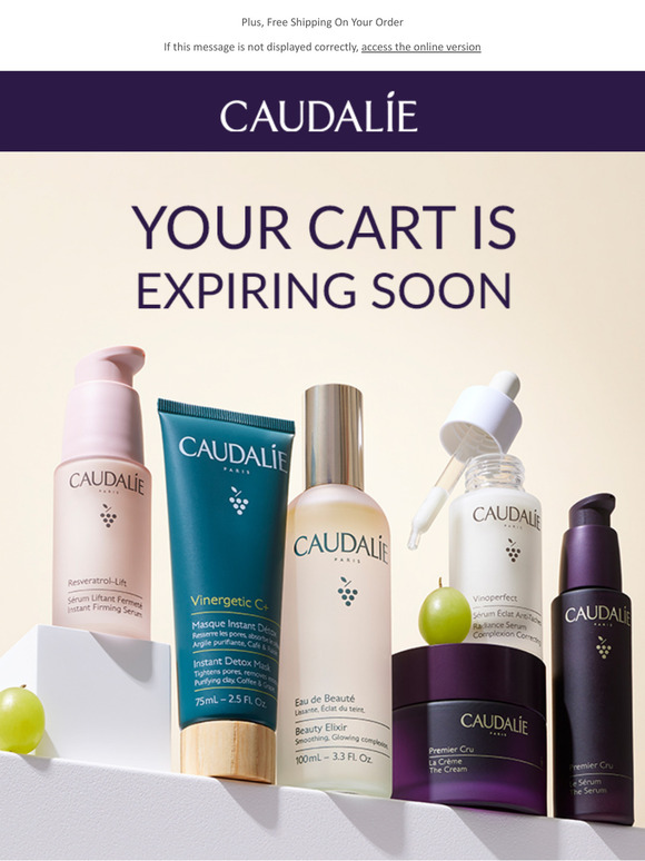 Your Cart Is Expiring Soon