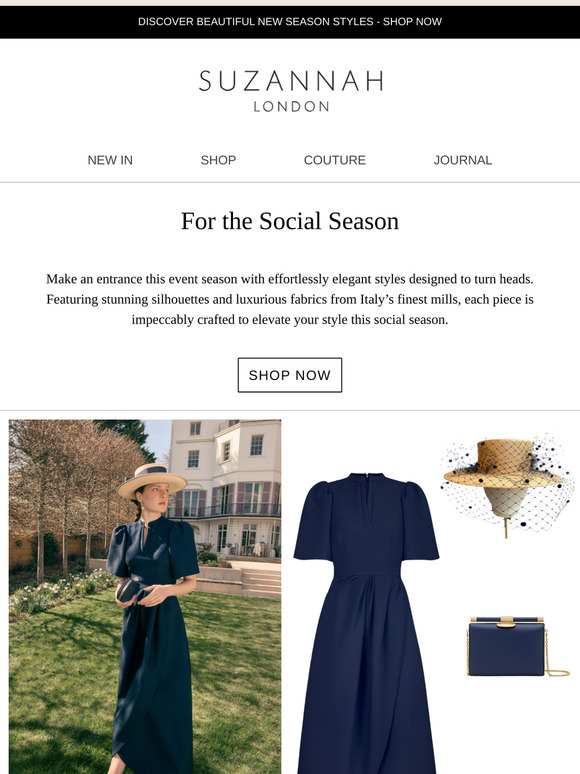 Dresses for the Social Season