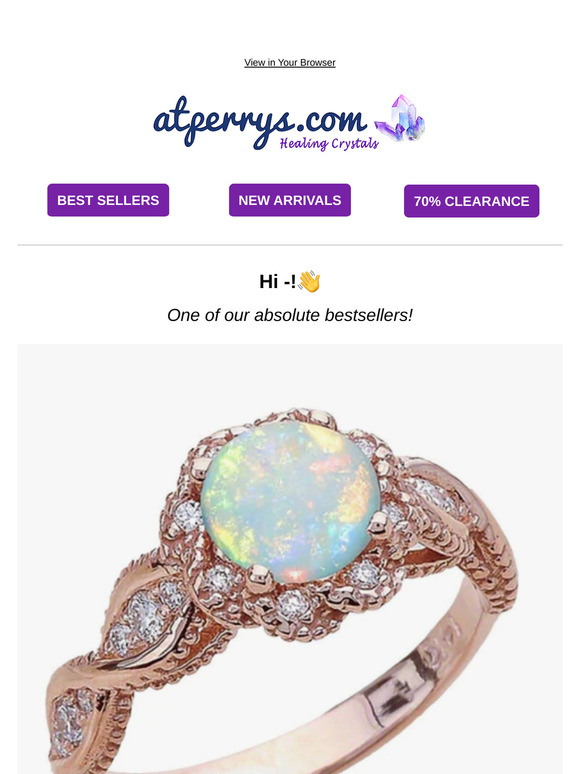 —, only seven rings left in stock!😱