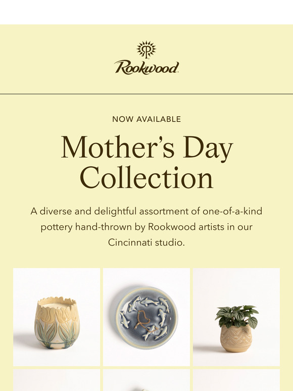 Now Available: Hand-Thrown Mother's Day Collection