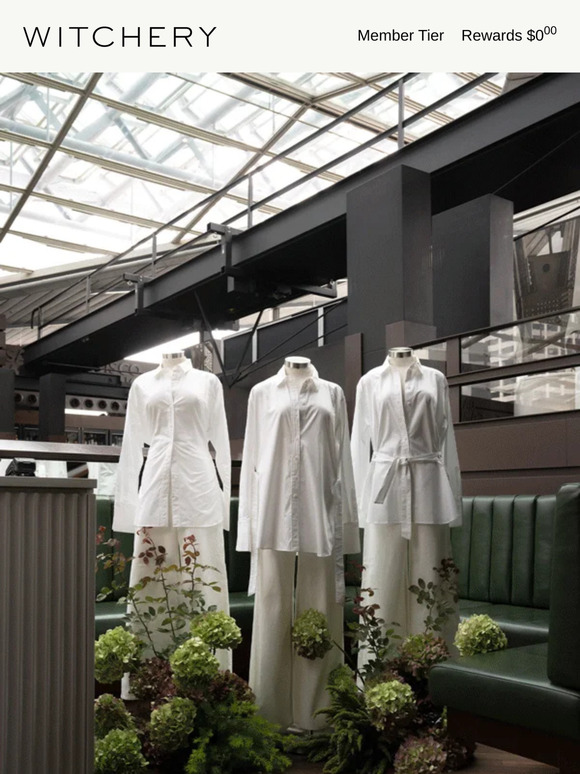 THE WHITE SHIRT, AS SEEN ON...