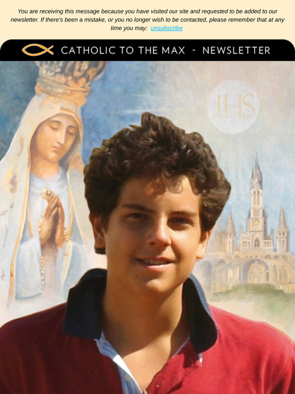 Celebrate the canonization of Blessed Carlo!