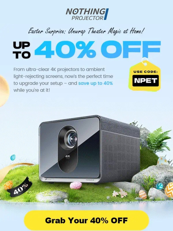 🐰🥚Easter Celebration: Free Gifts Up to €1149 + 40% Off!