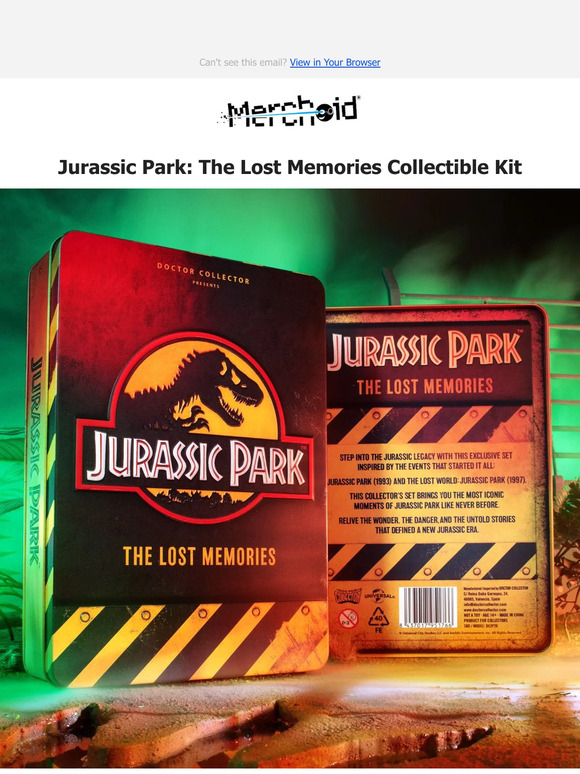 Jurassic Park Collectible Kit