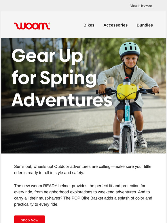 Gear Up For Spring Adventures 🌸
