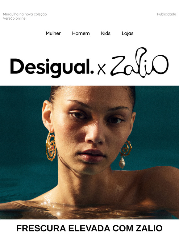 Desigual x Zalio, amor pelo mar
