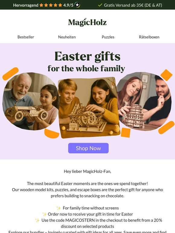 🐰  Easter with the Family – Creative & Meaningful