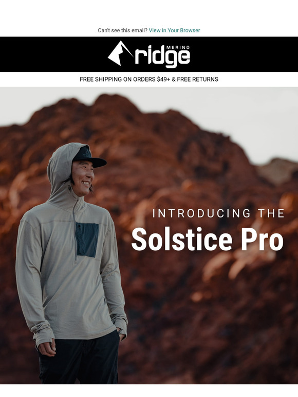 Introducing the Solstice Pro Sun Hoodie