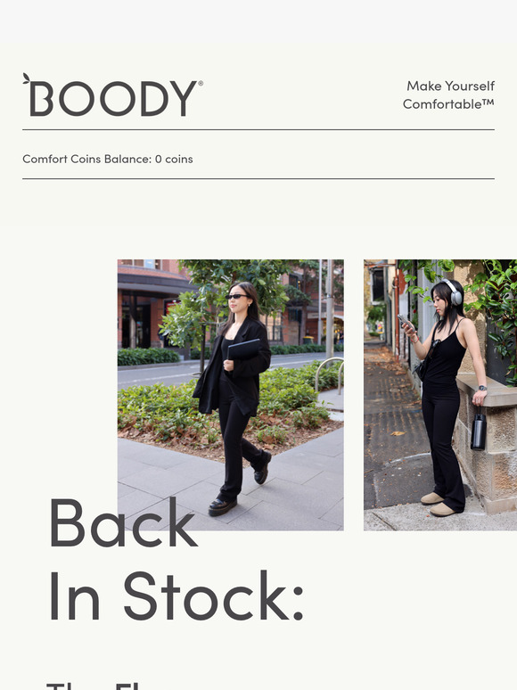 Back In Stock: The Flare For Everywhere