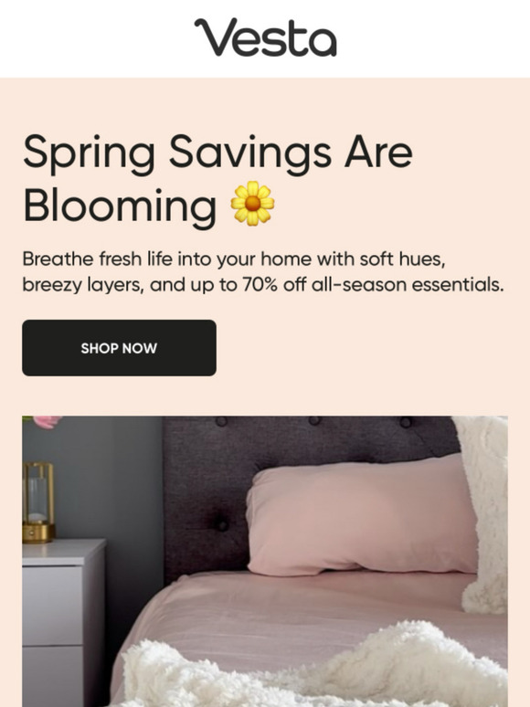 Spring Savings Are Blooming 🌼