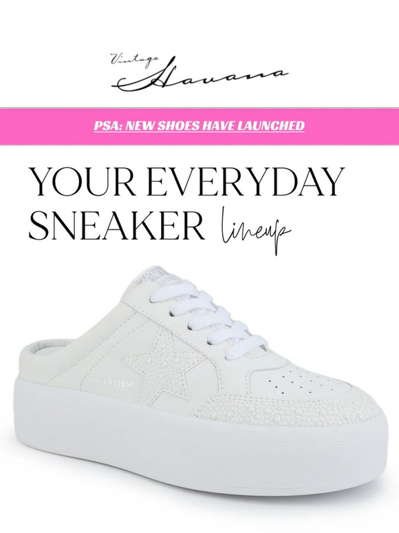 👟It’s time for a sneaker refresh, babe!