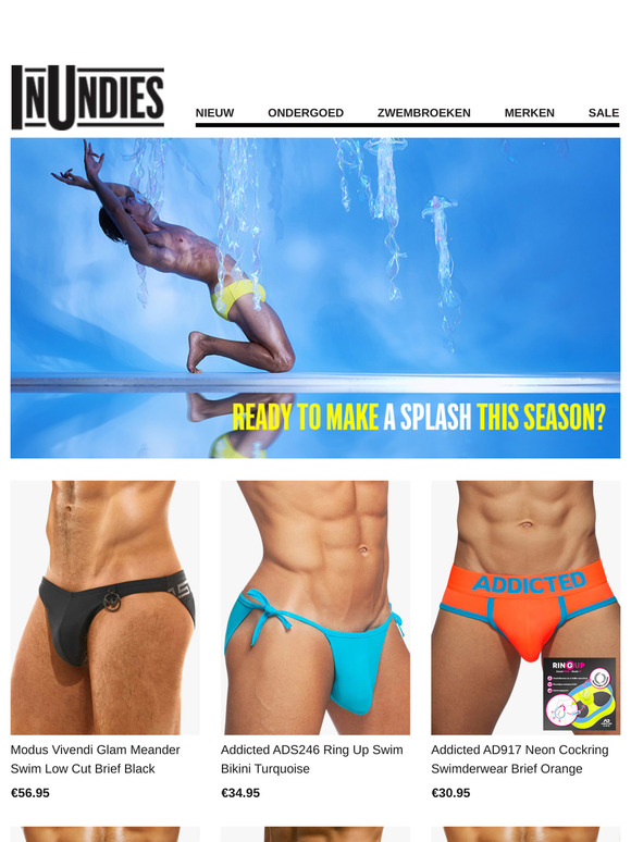 Dive into the depths of our new Swimwear