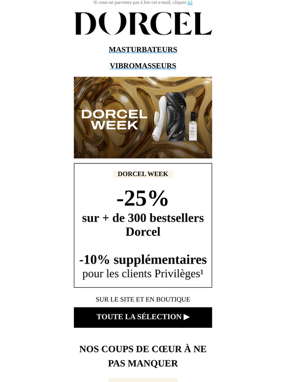 DORCELWEEK : la semaine la plus chaude🔥