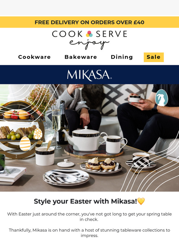 Style Your Easter with Mikasa💛