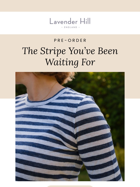 Fresh Cut, Timeless Stripes – Pre-Order Now