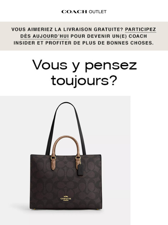 OBJET : Le Cabas Maggie En Toile Signature À Contraste De Couleur auquel vous avez récemment jeté un coup d’œil