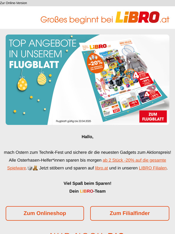 Die besten Technik Angebote aus unserem Flugblatt 🖨️