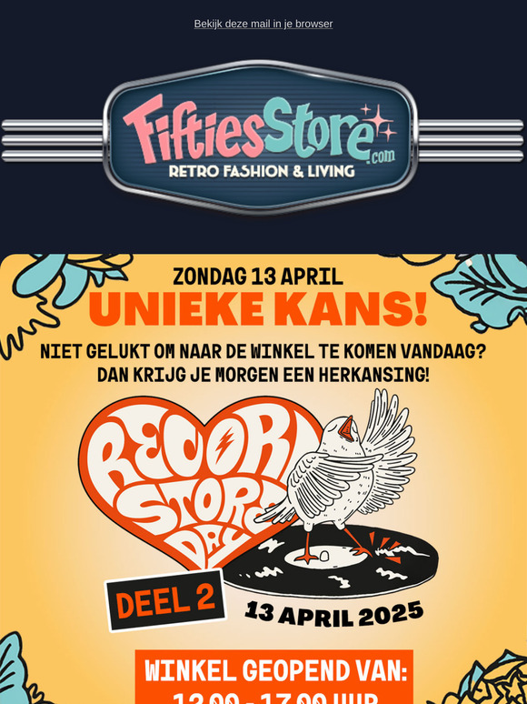 🎉 Morgen Extra Record Store Day!