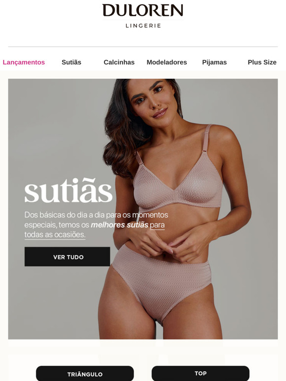 Seu novo sutiã favorito está aqui! Confira agora ✨