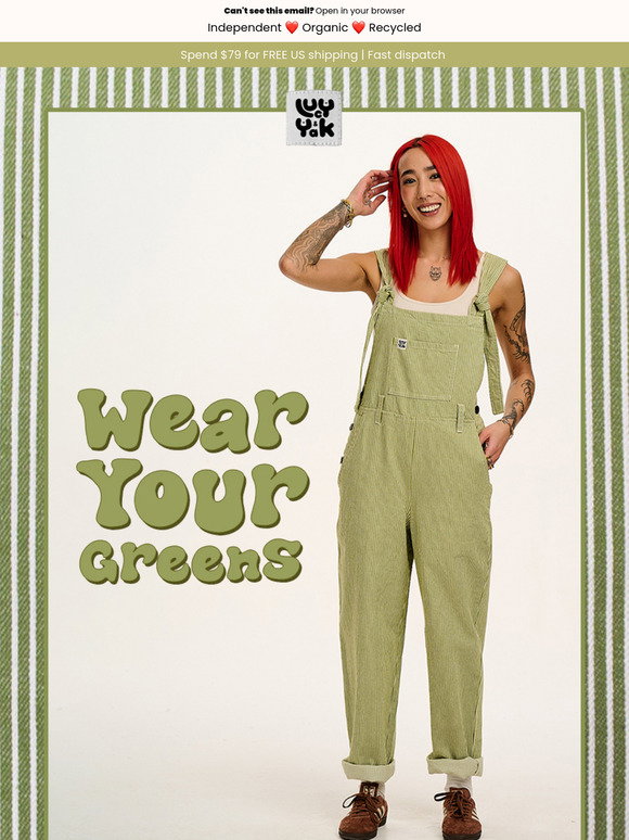 Lucy and Yak: Wear your greens 🌱 | Milled