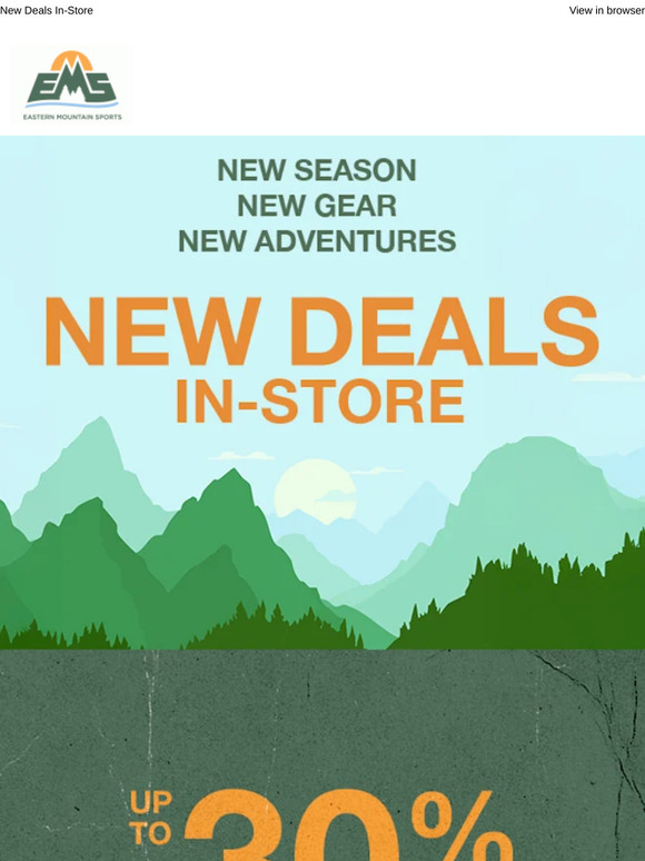 Up To 30% off Select Jackets & Footwear