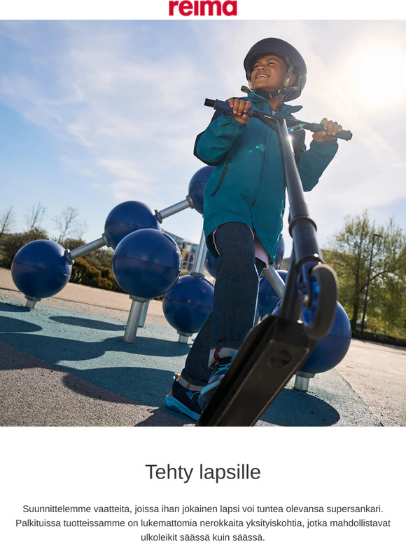Kevätmallisto lasten ehdoilla