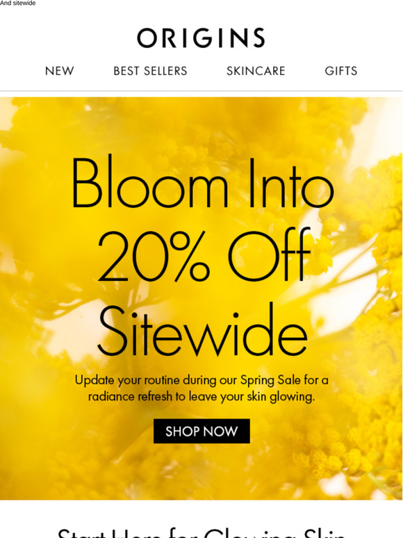 Shop 20% Off Bright-Boosting Faves