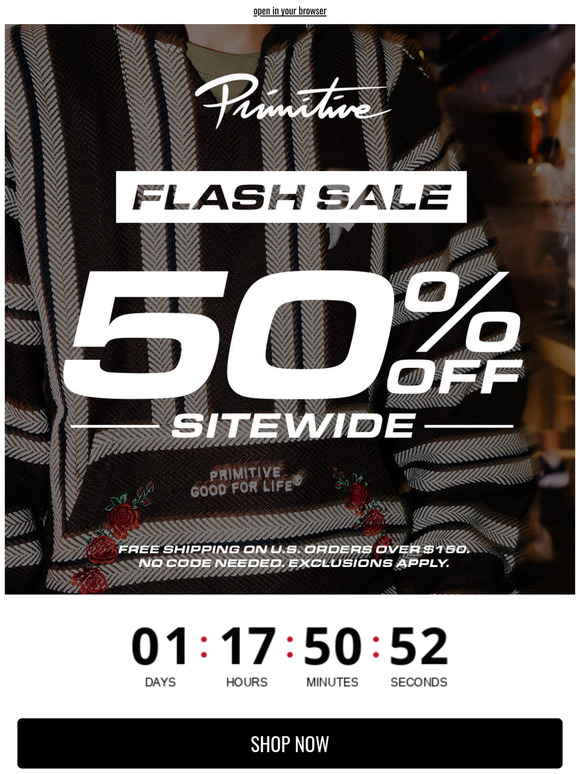 Two Days Left | 50% Off