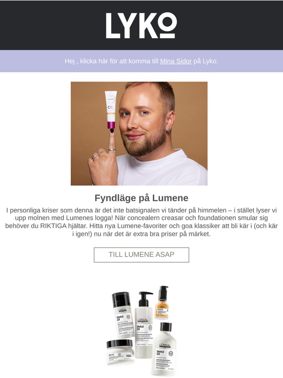 Just nu: grymma priser på Lumene