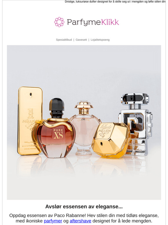Din neste signaturduft venter – Utforsk Paco Rabanne nå!