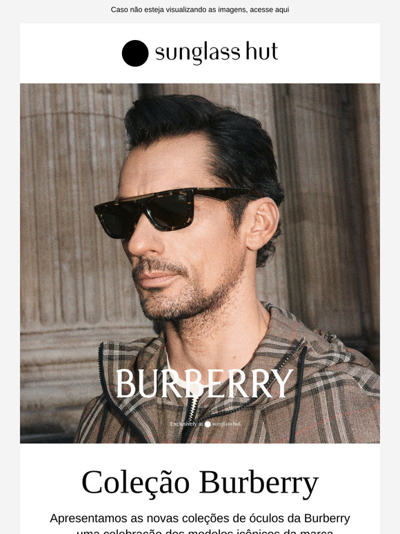 Coleção Burberry 2025 na Sunglass Hut