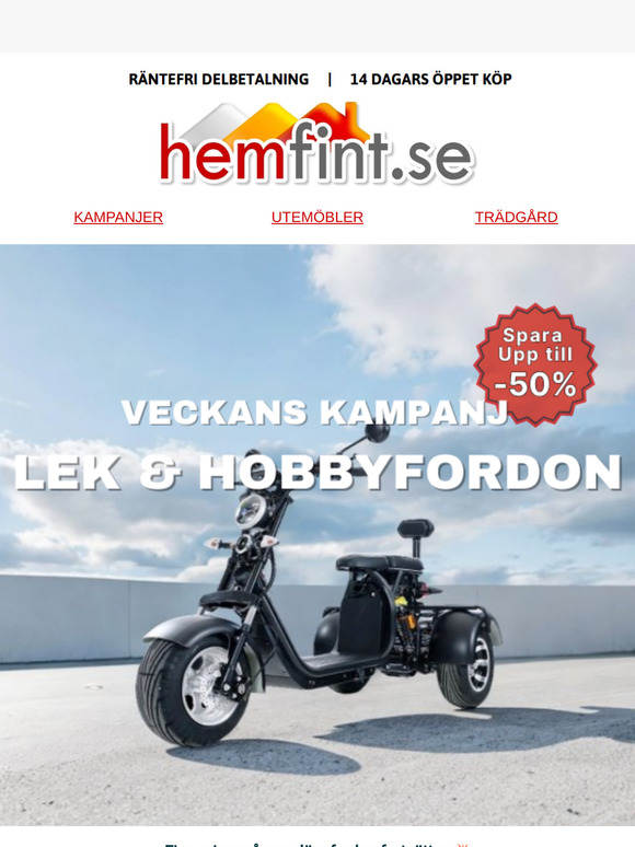 Fina priser på populära produkter fortsätter !