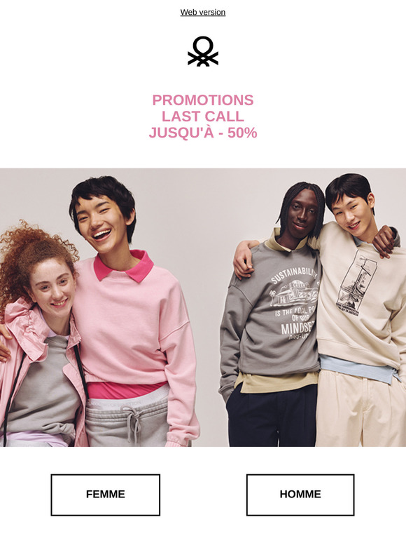 Promotions : dernières heures jusqu'à - 50 %