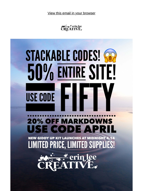 Stackable Codes! 50% And 20% Off! 😱