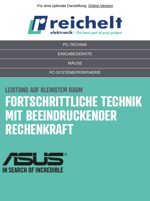 Stellen Sie Ihr perfektes Setup zusammen - vom Rechner bis zur komfortablen Bedienung