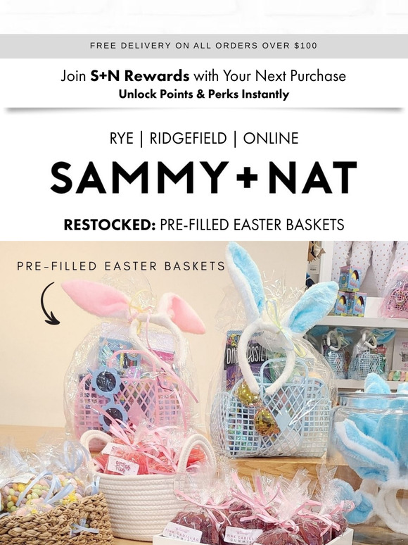 LAST CHANCE FOR EASTER SHIPPING: Outfits, Pre-Filled Baskets, Basket Stuffers and more! 🐰
