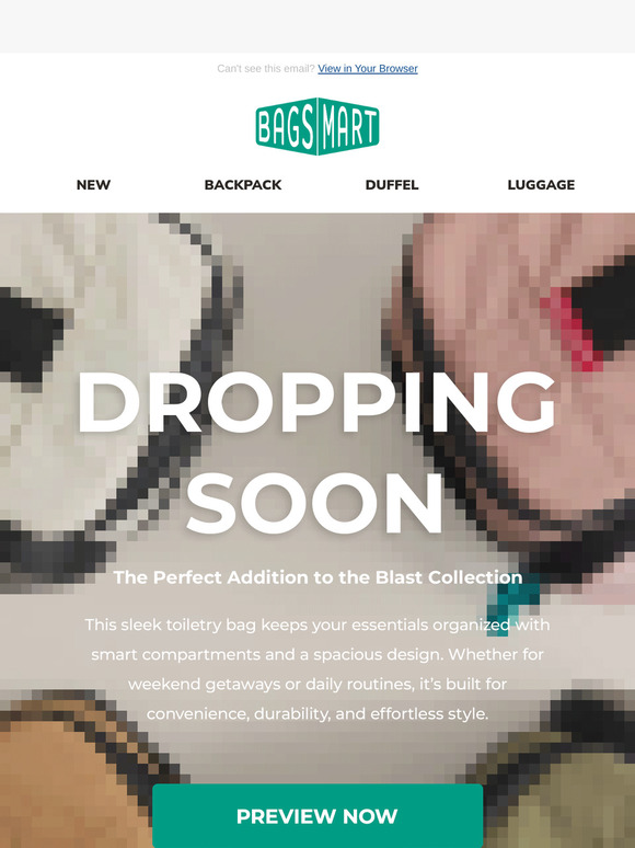 Something Big is Coming: New Blast Toiletry Bag + Easter Spin & Win!