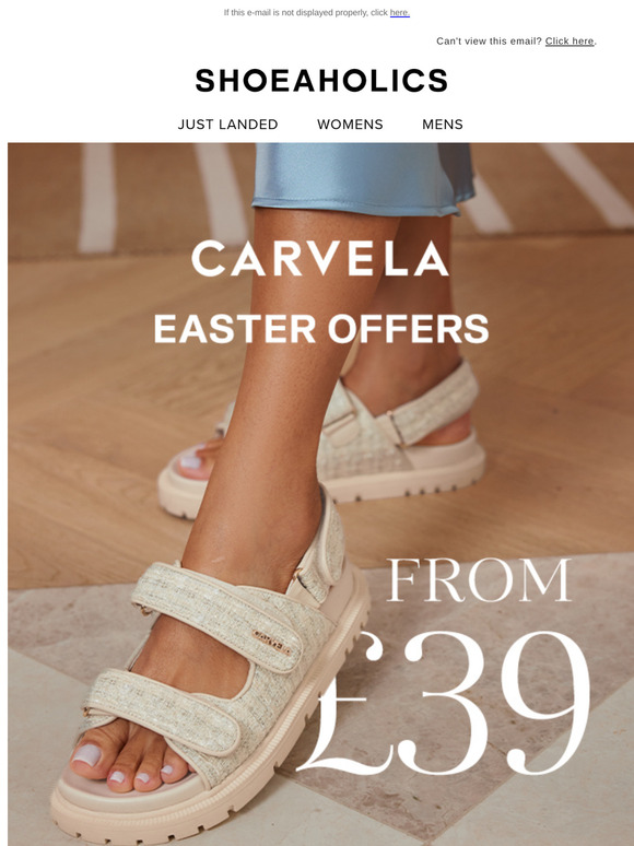 Shop Carvela Easter Offers From £39 🐰