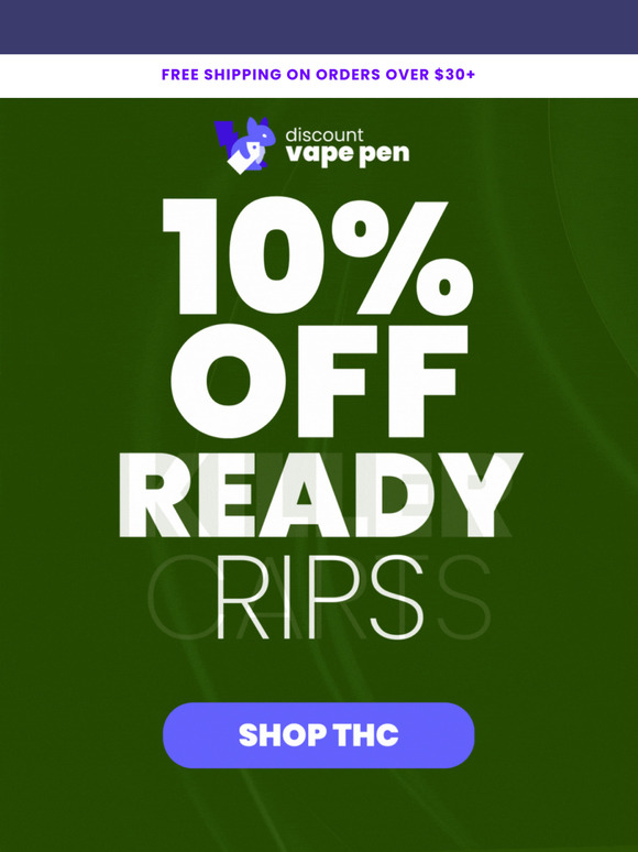 10% OFF THC ⚡ HOURS LEFT