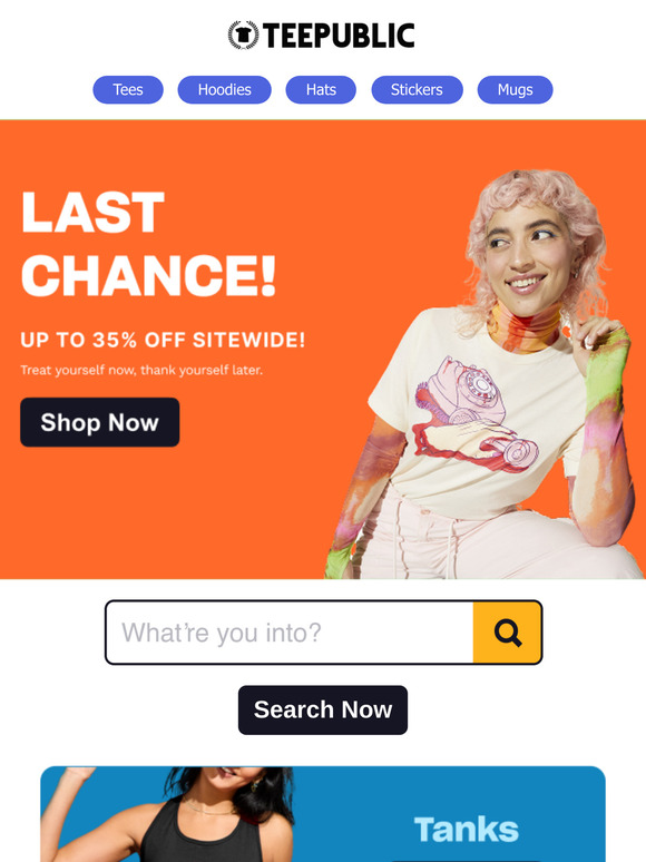 Time's running out!