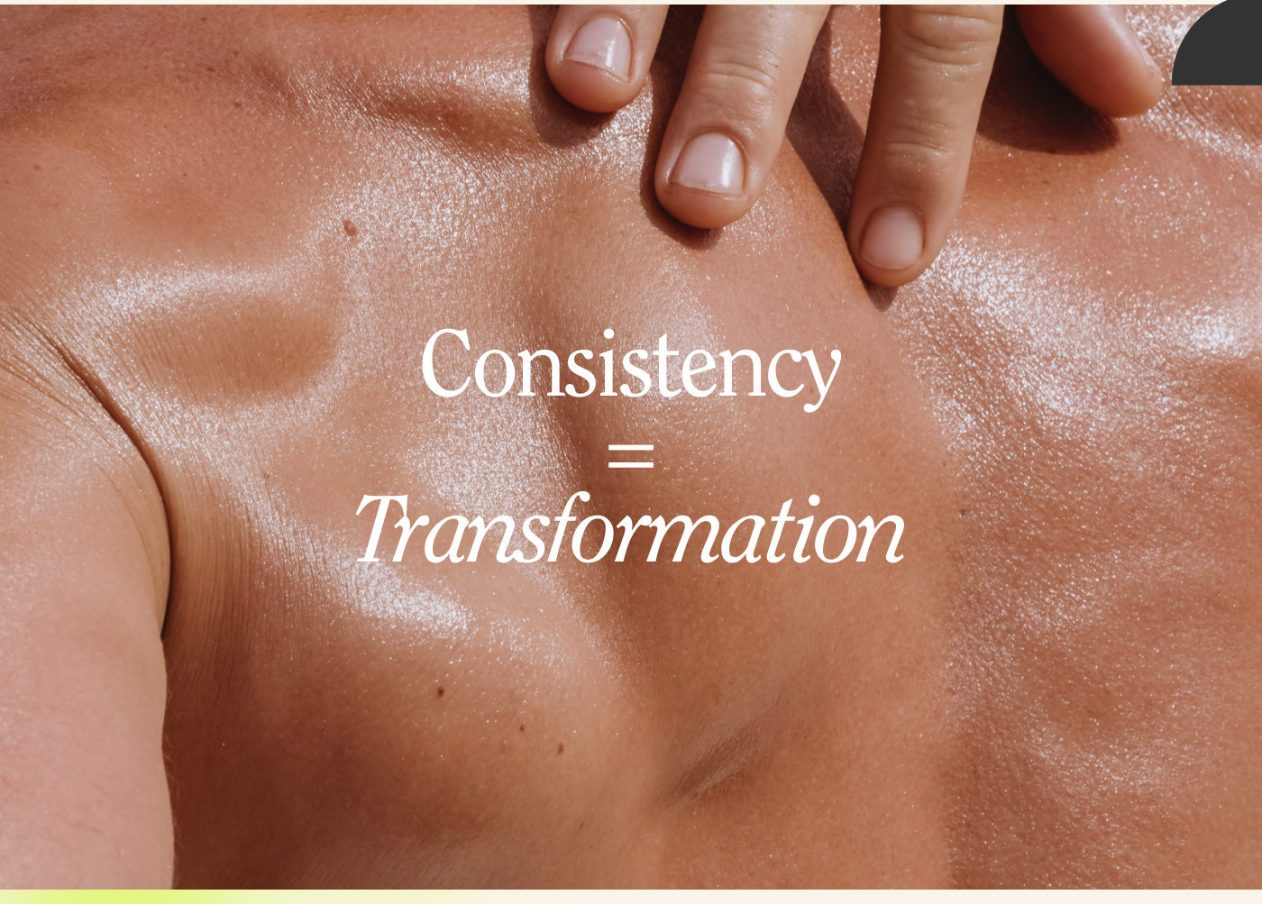 CONSISTENCY = TRANSFORMATION